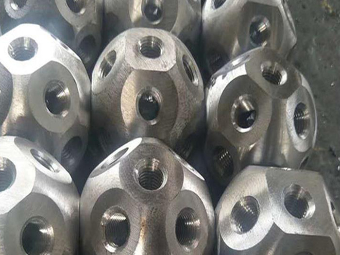 义马螺栓球网架杆件制作